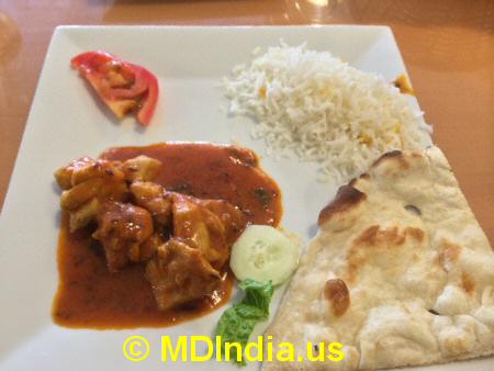 Bethesda Curry Kitchen Chicken Curry © MDIndia.us
