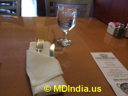 Bethesda Curry Kitchen Tables © MDIndia.us