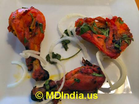Bethesda Curry Kitchen Tandoori Chicken © MDIndia.us