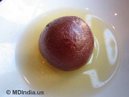 Tandoori Nights Bethesda Gulab Jamun © MDIndia.us